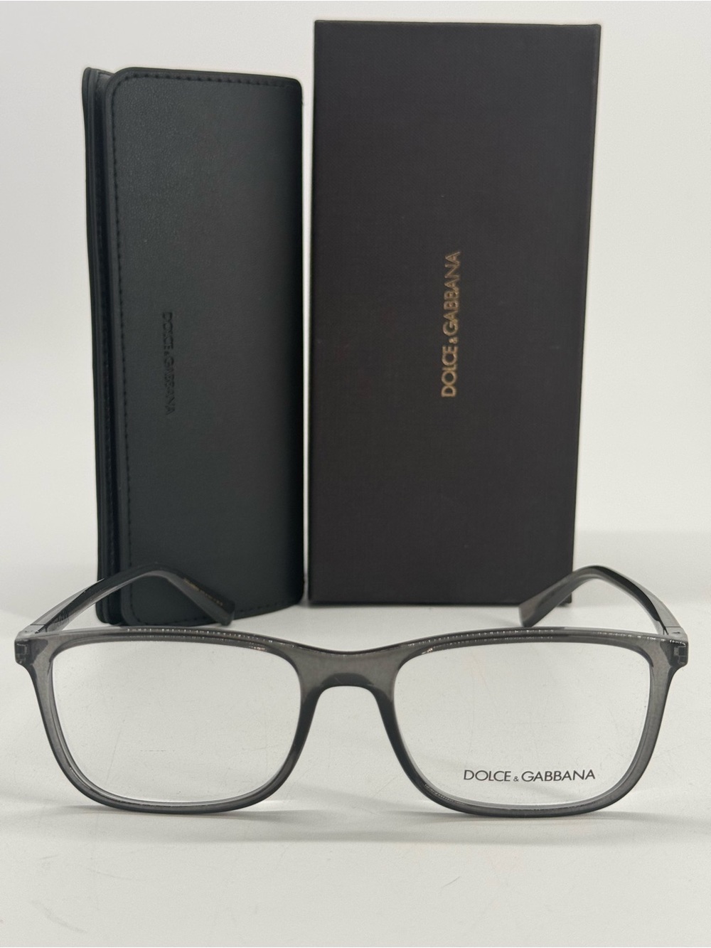 Dolce & Gabbana Black Sunglasses Arm with Gold Logo